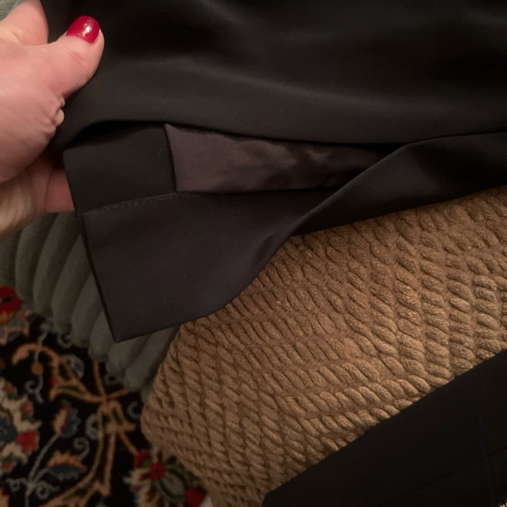 cinq a sept Black Blazer with Silver beaded Leaf Embellishment - Picture 13 of 13